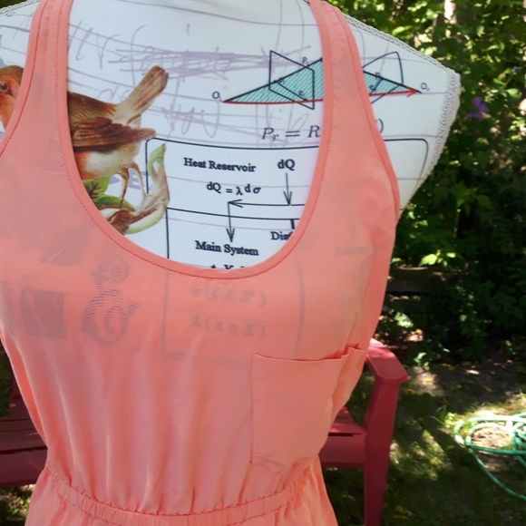 size xxs Wilfred silk orange mini dress 💞💗 - Picture 6 of 16